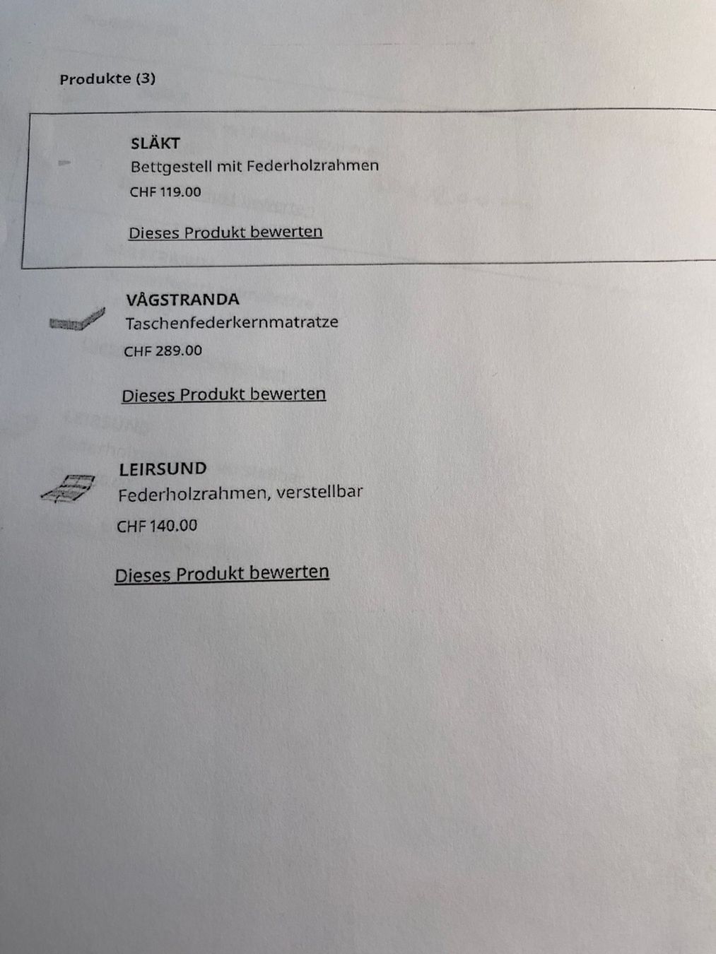 Ikea Letti: IKEA Bett Släkt – Usato da Basel venduto da Haimlo99 1