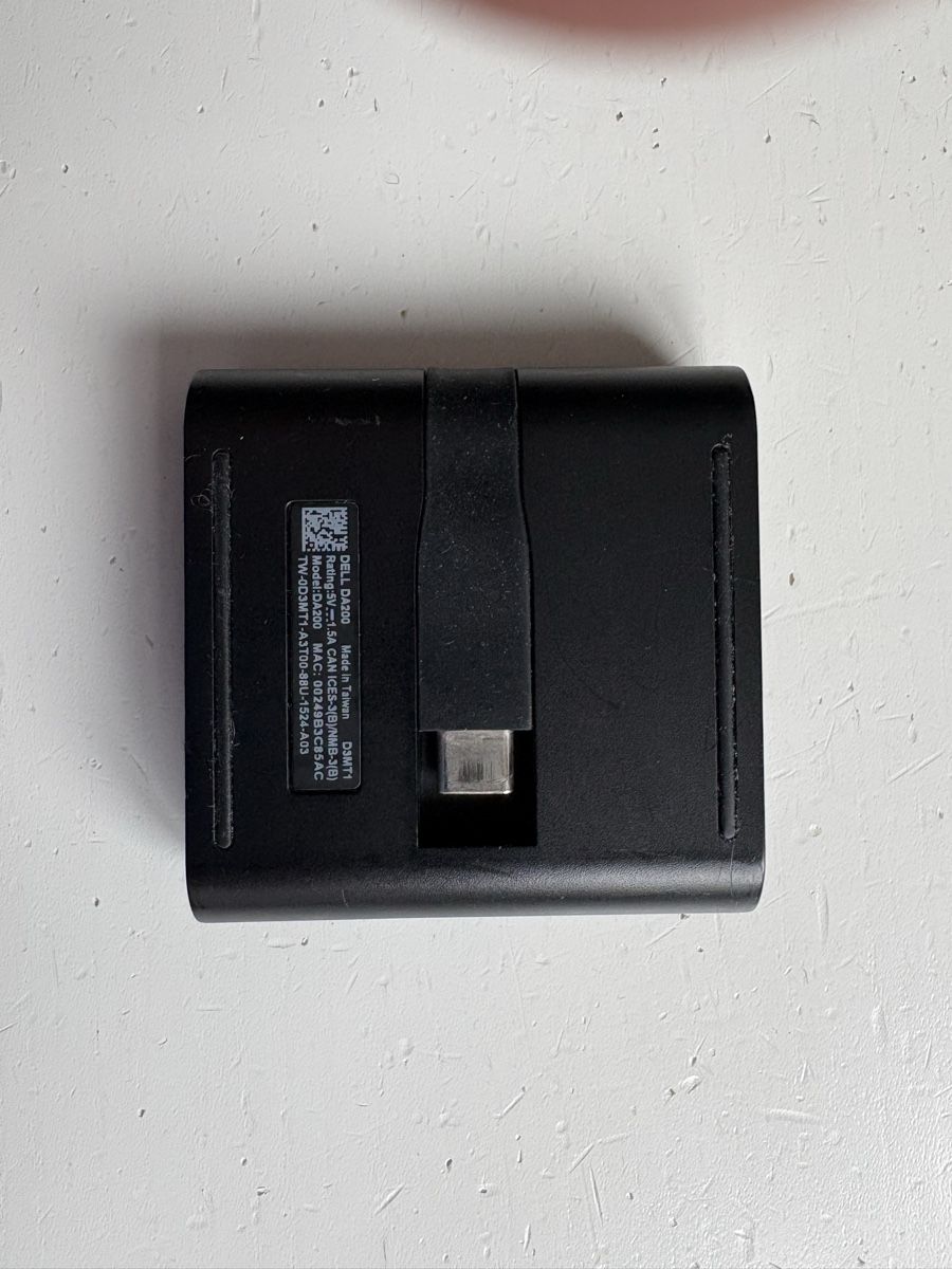 Dell Unità & Adattatore: Dell adapter DA200 - USB c – Usato da Pfäffikon SZ venduto da mat_y9ng 4