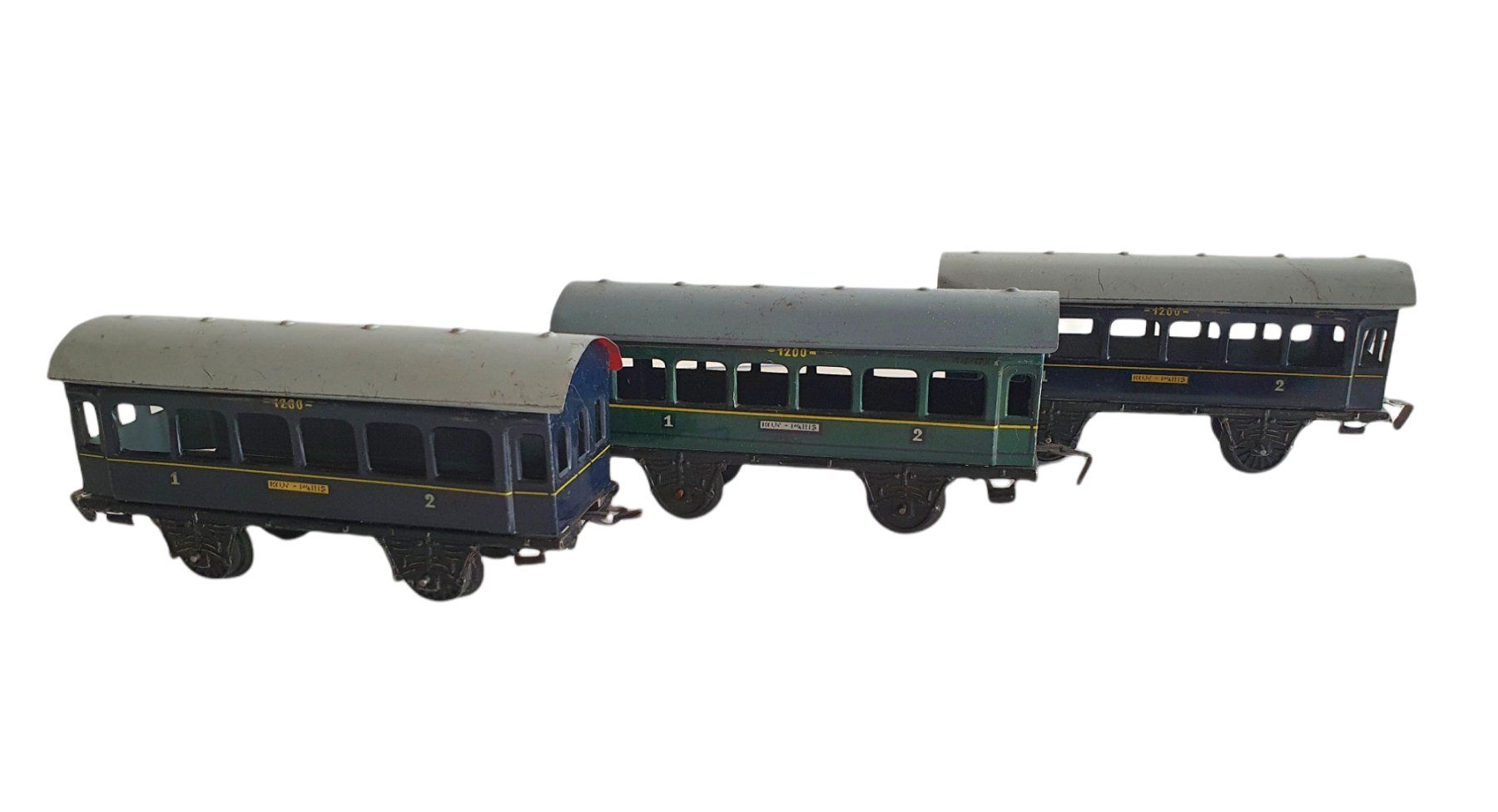 Modellini di ferrovie: alte Uhrwerk Eisenbahn Spur 0 – Usato da Flawil venduto da JaguarXJSHE 4
