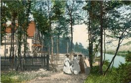 Birsfelden   BL  -   Restaurant WALDHAUS     um  1 9 2 2