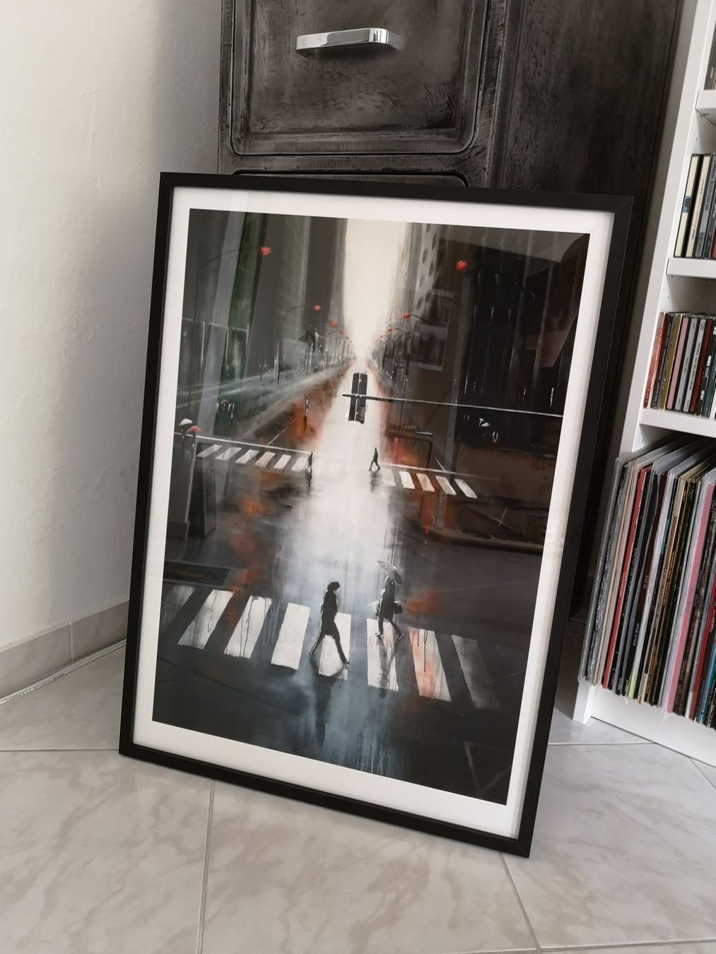 Dipinti: La Ville-Impression fine art-Signé – Usato da Vaumarcus venduto da Arte-Lovers 3