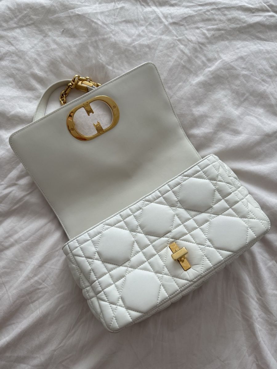 Dior Borse da donna: Dior grosse Caro mit gestepptem Macrocannage Kalbsleder – Nuovo (secondo la descrizione) da Bronschhofen venduto da van_vkq5 2