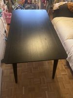 IKEA LISABO Tisch in Schwarz 