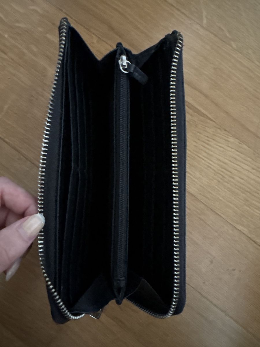 Picard Portafogli: Picard Black Leather Wallet – Usato da Zürich venduto da chj_57pl 2