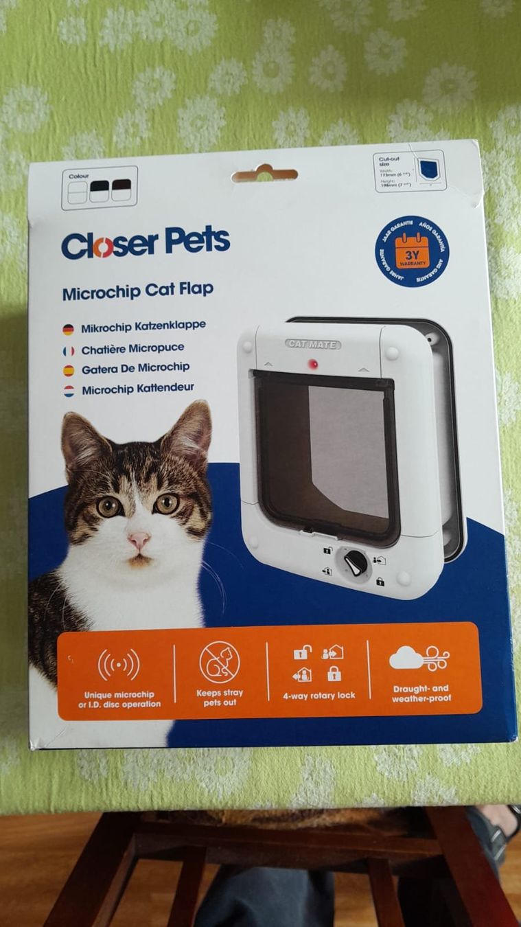 Katzenklappen: Katzenklappe  mit Chip Leser – Neu (gemäss Beschreibung) aus Sissach von Icebaerli