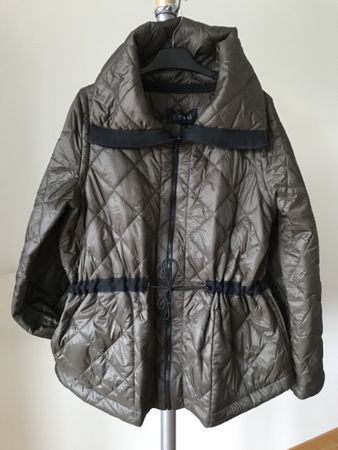 OZAI N KU veste matelassée, taille S-M, taupe noir