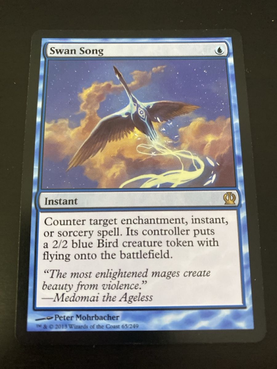 Magic The Gathering Sammelbilder & Trading cards: Swan Song – Gebraucht aus Oberglatt ZH von Finlandia1