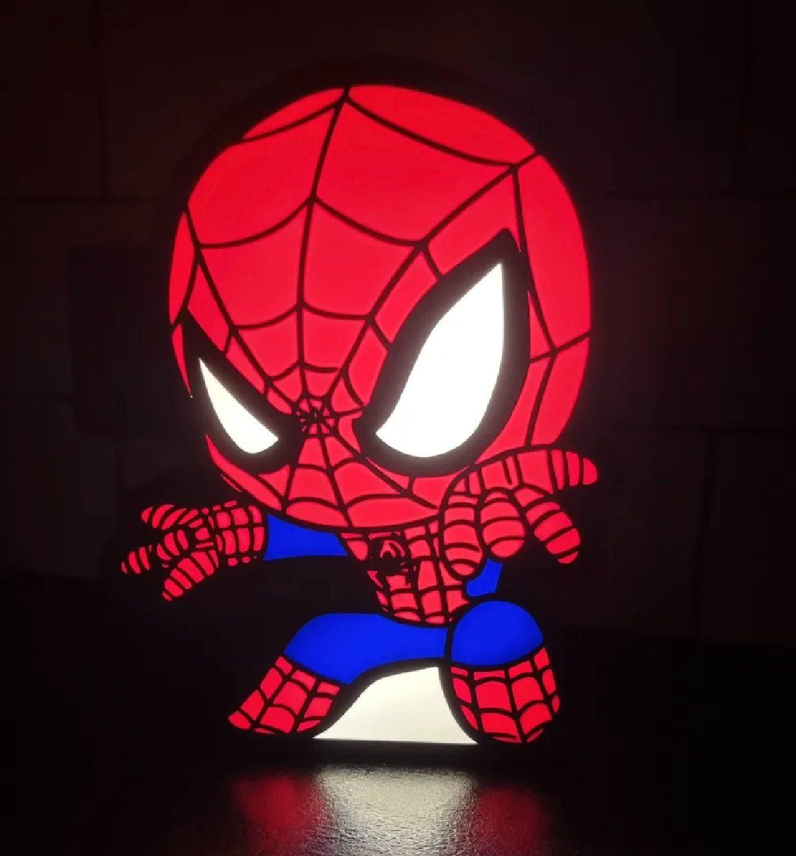 Lampade: Lampe LightBox LED Baby Spiderman usb – Nuovo (secondo la descrizione) da Noville venduto da Berlusconi55