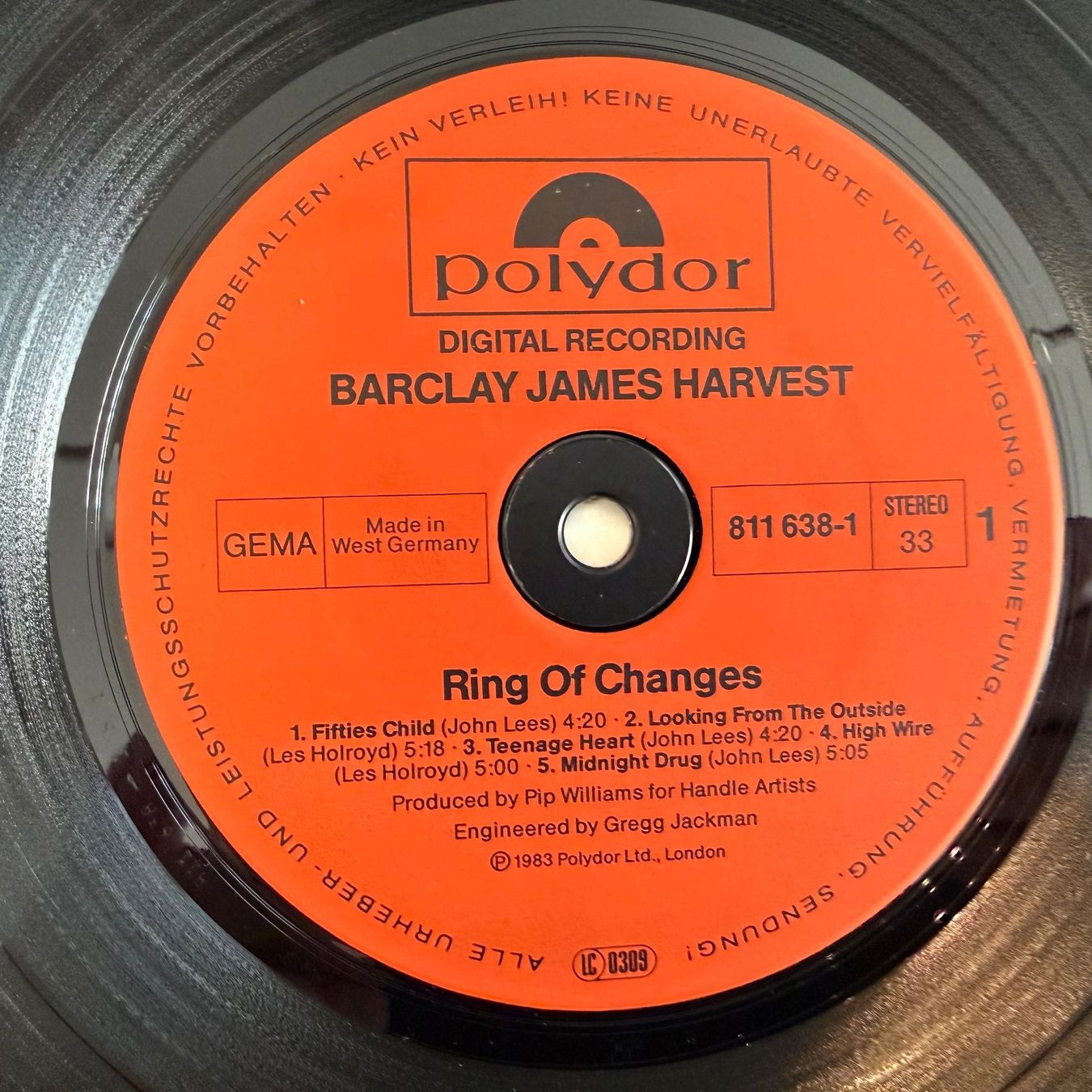 Dischi in vinile: BARCLAY JAMES HARVEST - RING OF CHANGES – Usato da Zürich venduto da fehlton 4