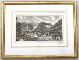 Markus Fürer (*1952) - Orig. Stahlstich - Fischingen/TG
