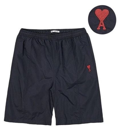 AMI PARIS SWIM SHORT HBW003.PA0004 / BLACK GR.XL / NEU