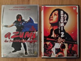 Azumi 1+2 DVD Set - Actionfilme aus Japan, Top Zustand!