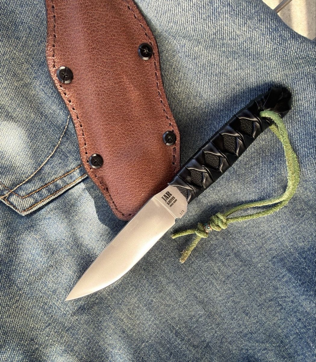 Accessori: JAR Knives SWISS Handmade Fixed Blade Knife EDC – Nuovo (secondo la descrizione) da Reinach AG venduto da Rousseau_J