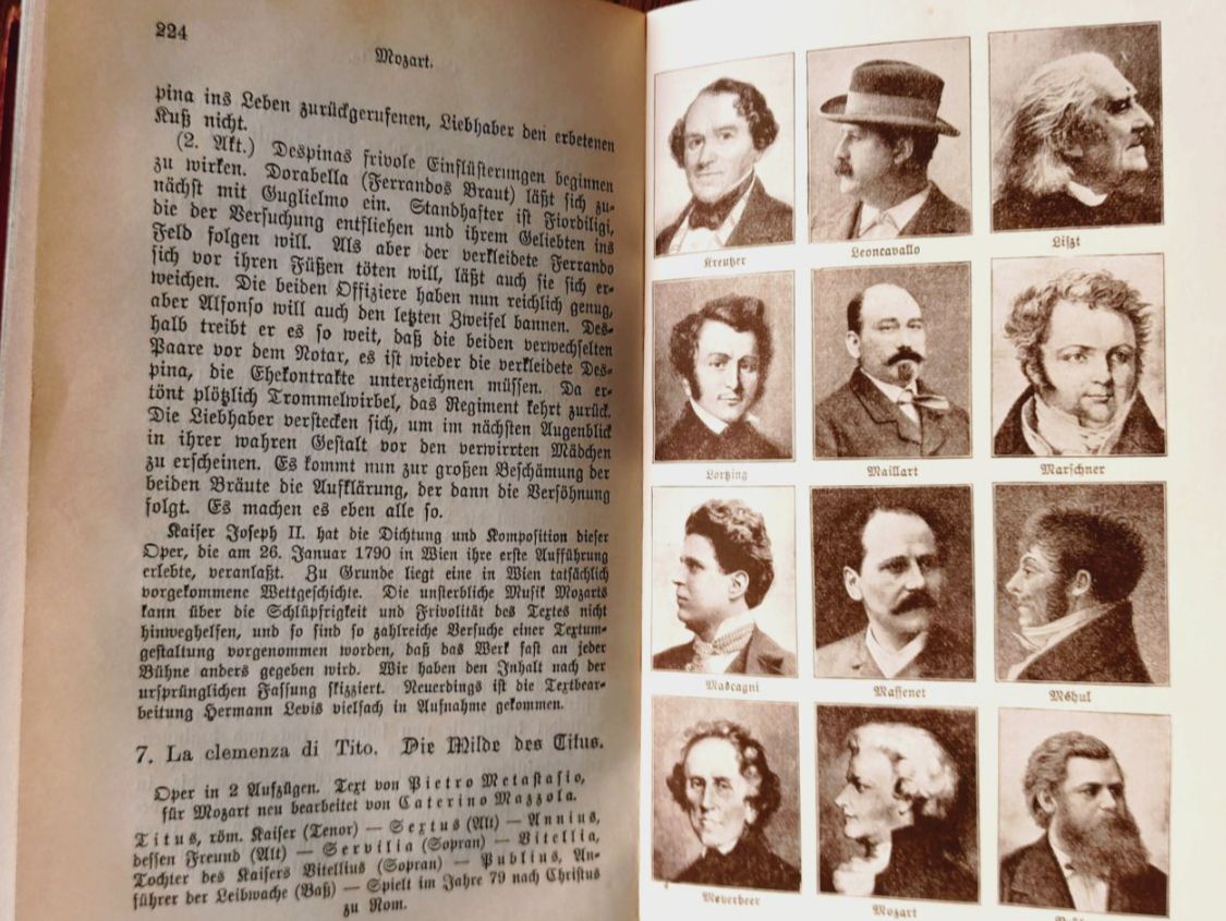 Libri: Opernbuch von 1913, Dr. K. Storck – Usato da Uster venduto da Junipa 8