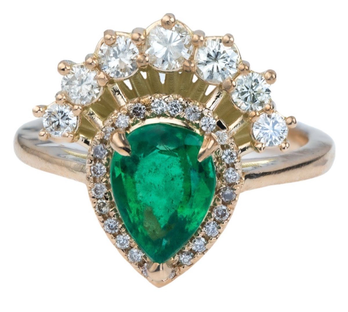 Anelli: Extravagant 1.51ct Smaragd Ring GIA Zertifikat – Nuovo e nell'imballaggio originale da Untersiggenthal venduto da TimeandShine 5