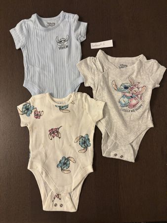 Body mit Disney Stitch Motiv Grösse 62