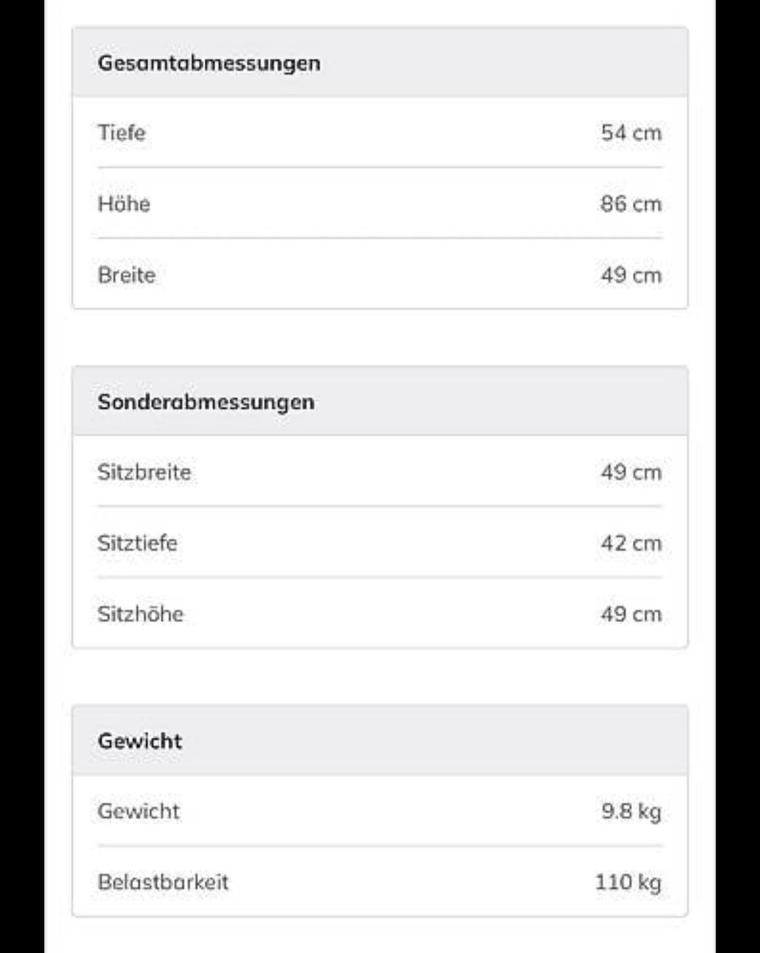 Sedie: 6 Stk. Esszimmerstühle – Usato da Au SG venduto da Nahrobino 3
