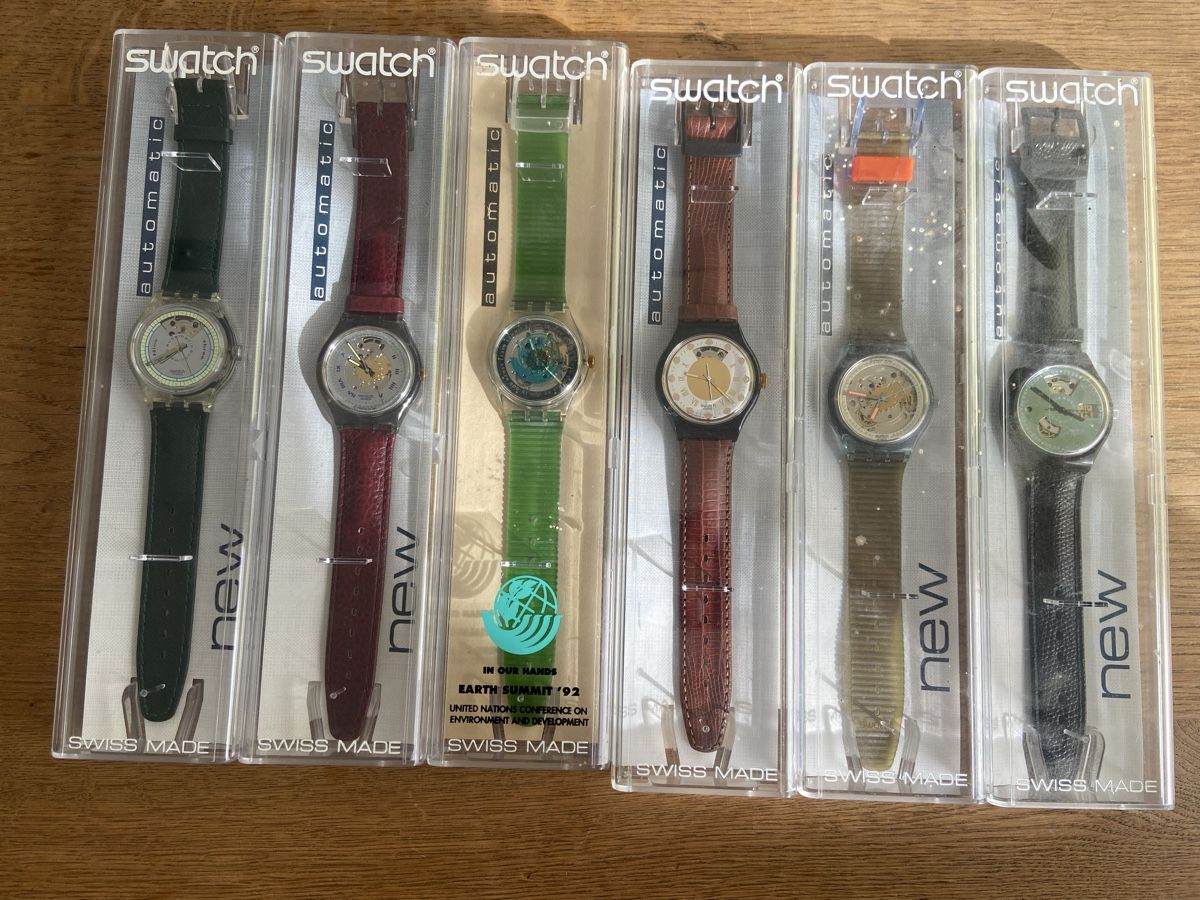 Swatch Orologi: Swatch Automatic Uhren 6 Stück Vintage – Usato da Galmiz venduto da Queenstone