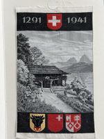 Seidenstickerei: 650 Jahre, Rütli, Uri, Schwyz, Nidwalden