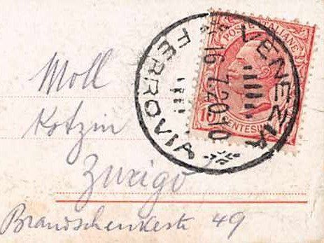 Cartes postales: uralte Ansichtskarte im MINIFORMAT Venezia 1920 – D'occasion à Winterthur par SchatzchischtliWinti 1