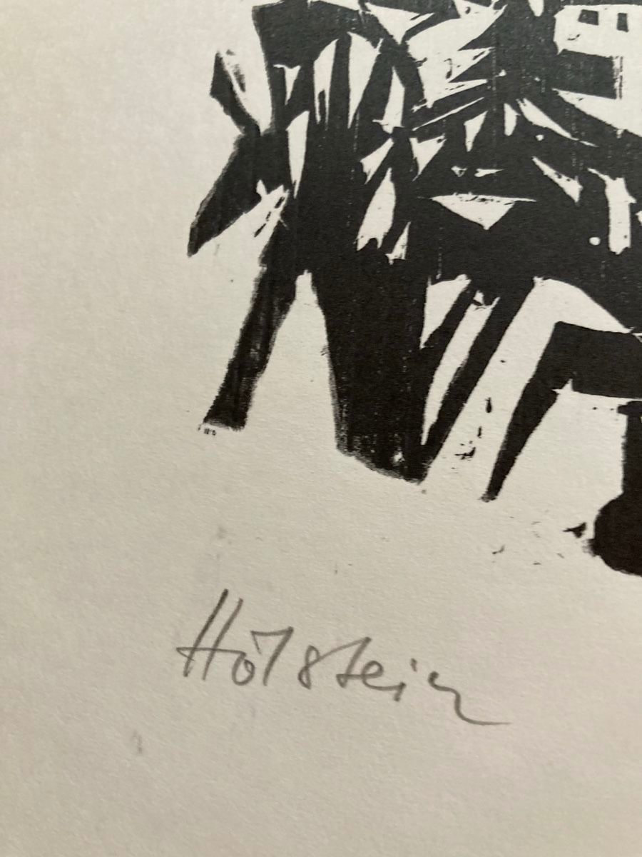 Grafica & Litografie: Ruedi Pfirter "Hölstein" Lithographie – Usato da Herisau venduto da XenonSniper 2