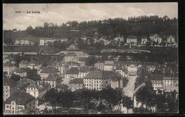 AK Le Locle, Panorama, 1917
