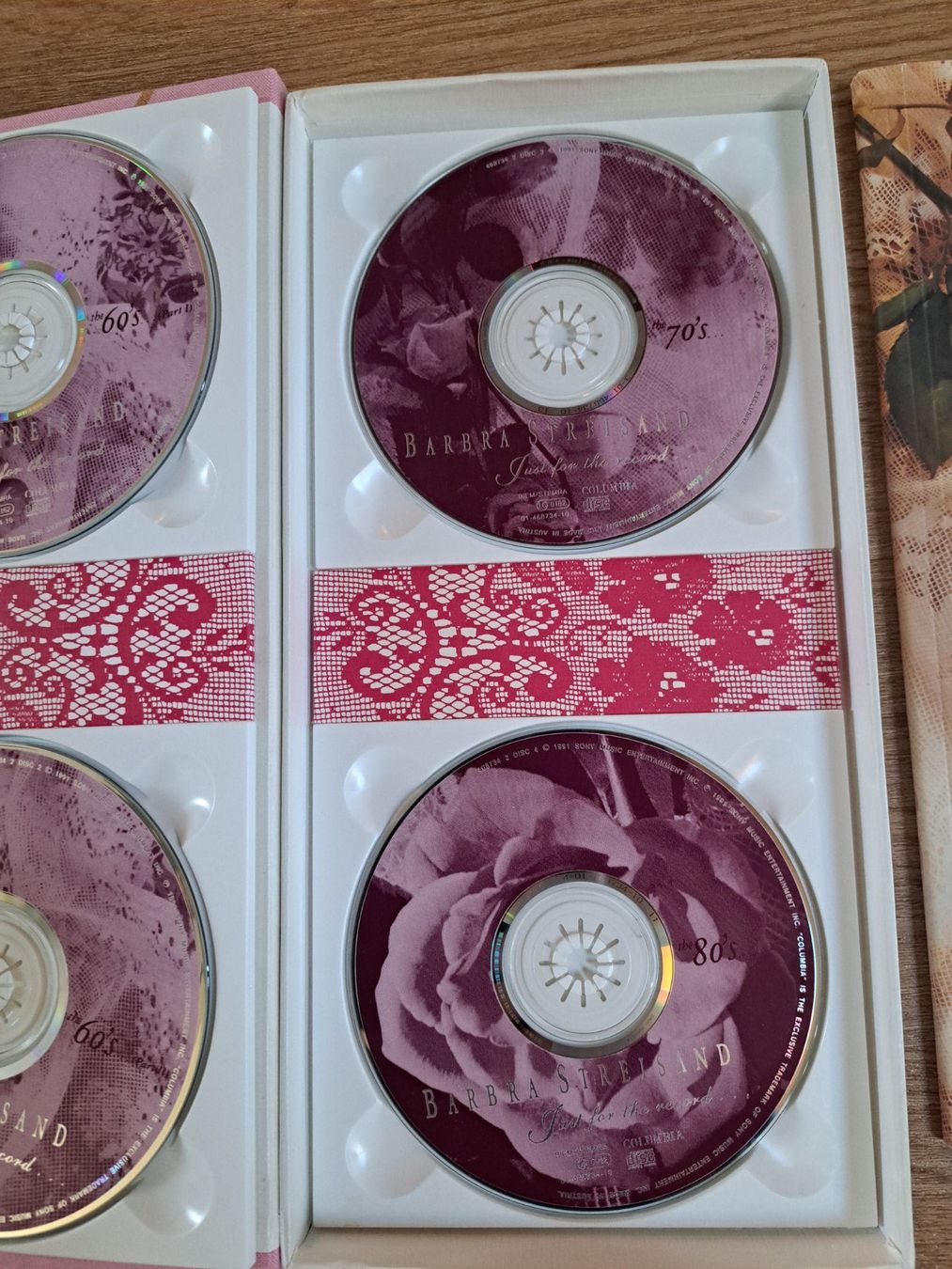 CD: Barbra Streisand: Just for the Record, Boxset mit 4 CDs – Nuovo (secondo la descrizione) da Unterseen venduto da Kanica 2
