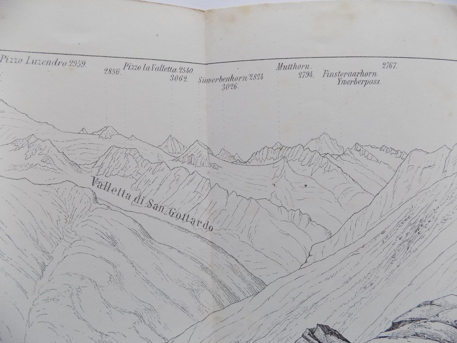 Incisioni: Panorama Pusmeda Leventina – Usato da Risch venduto da Rischli15 5