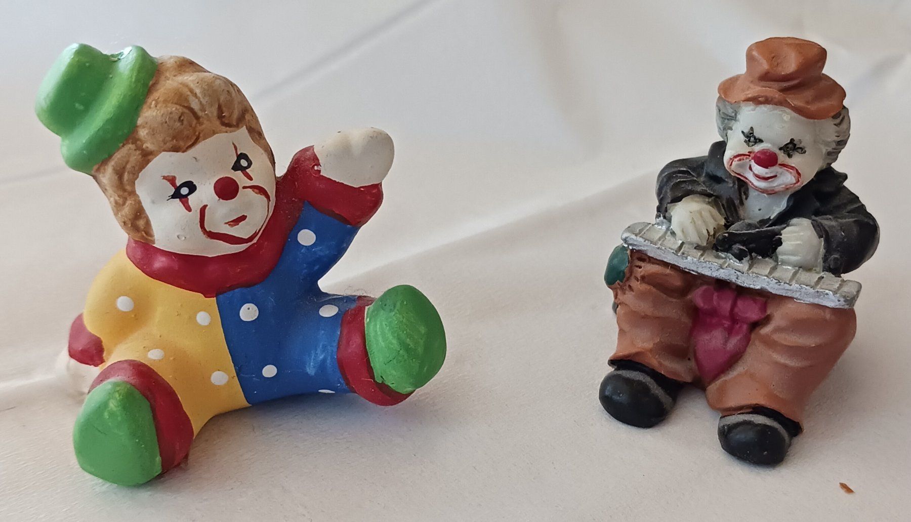 Statuette: Clownfiguren  2 Stück – Usato da Alterswil FR venduto da pilanda