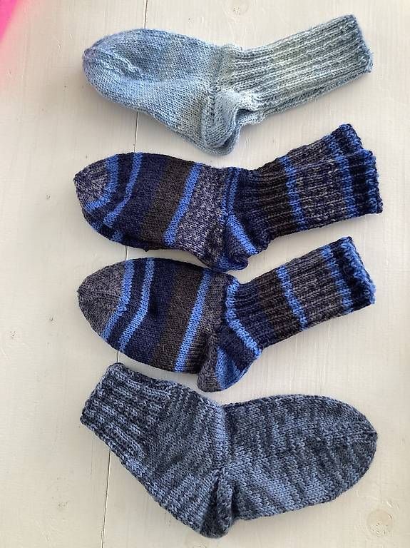 Socken für Kinder: Kinder - Wollsocken  – Gebraucht aus Kesswil von Branca-01 1