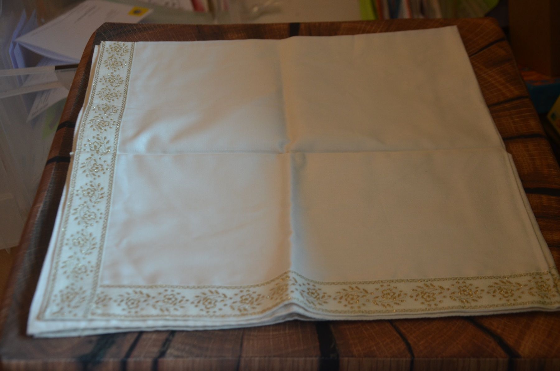 Altra biancheria da tavola: 3 NAPPE NEU - CM49X46+135X40+75X75 – Nuovo e nell'imballaggio originale da Chiasso venduto da Dolly015 2