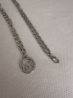 Michael Kors chain belt silver