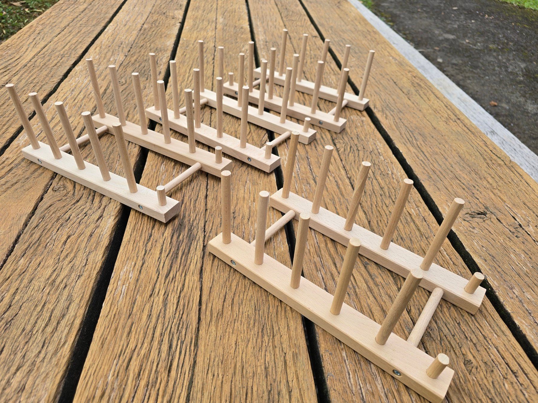 Ikea Geschirrsets: Holz: Tellerhalter (Set 4-tlg.) – Neu (gemäss Beschreibung) aus Romanshorn von Rachacha 2