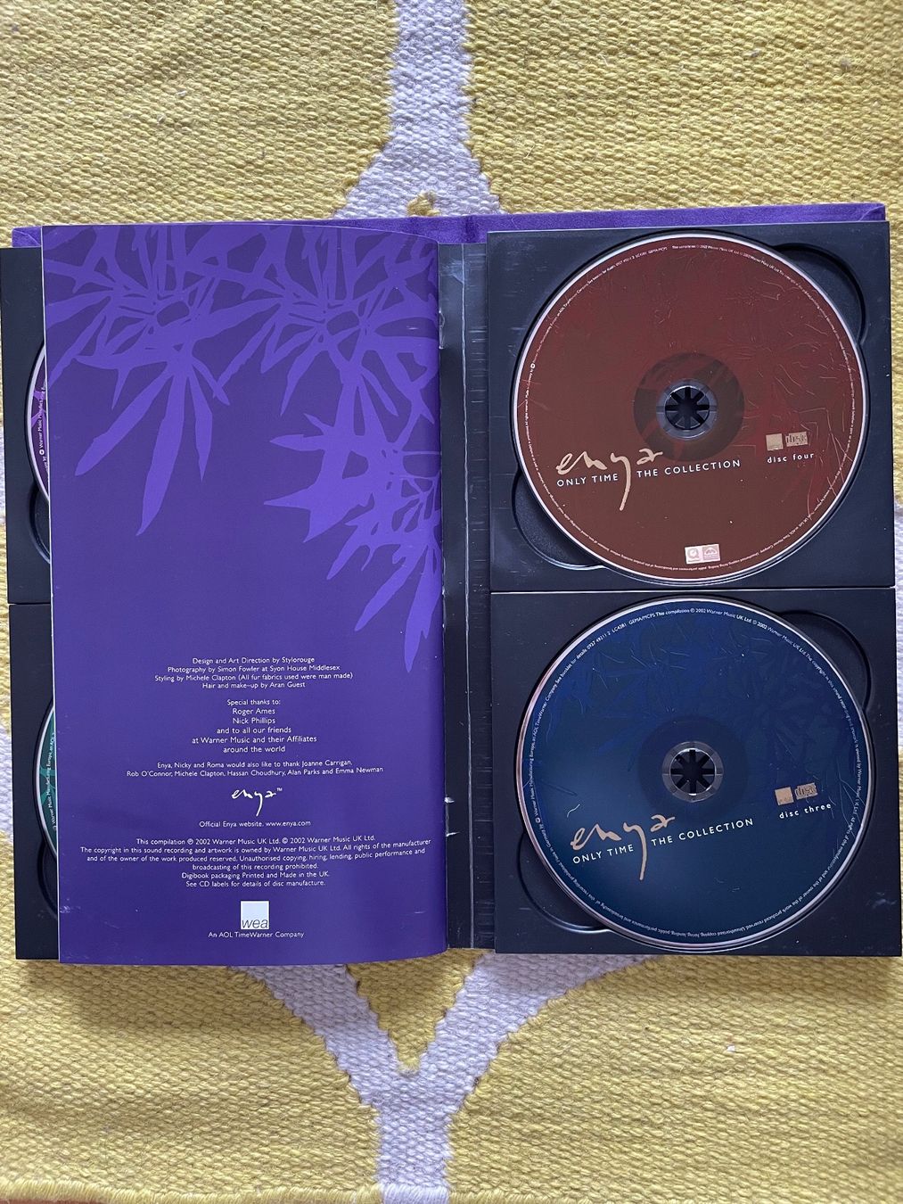 CDs: ENYA-4CD THE COLLECTION/ONLY TIME – Gebraucht aus Rorschacherberg von CD-Roli 2
