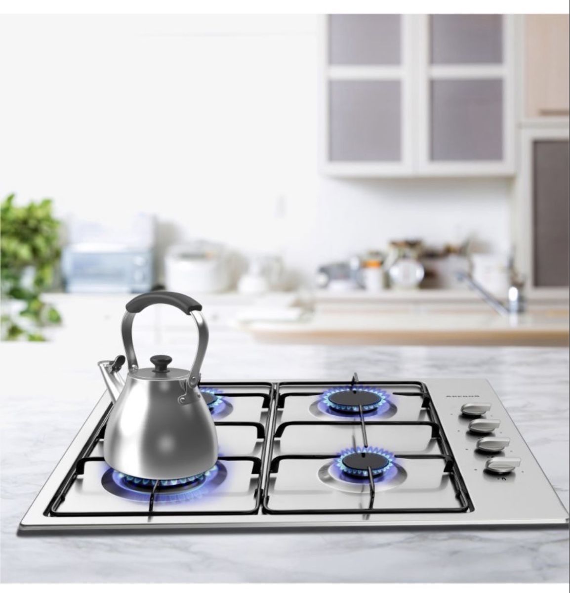 Elettrodomestici da cucina: Gaskochfeld 58cm 4 Brenner – Nuovo (secondo la descrizione) da Spreitenbach venduto da SamLagerOutlet 1