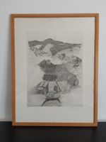 Walter Dick. Original Lithographie 5/75 Signiert 1983