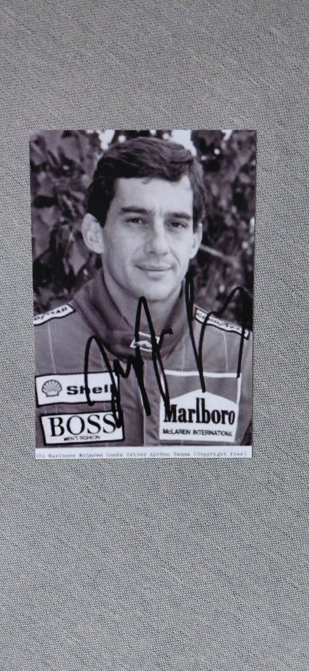 Autogramme: Autogramm Ayrton Senna – Gebraucht aus Schmerikon von Olympia04
