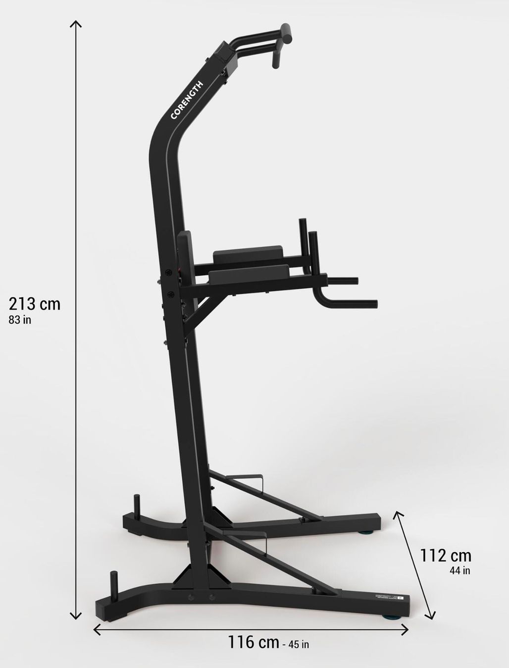 Hometrainer: Corength Kraftstation (Pullups, Dips, Leg raises) – Usato da Horw venduto da sup_k8bq 1