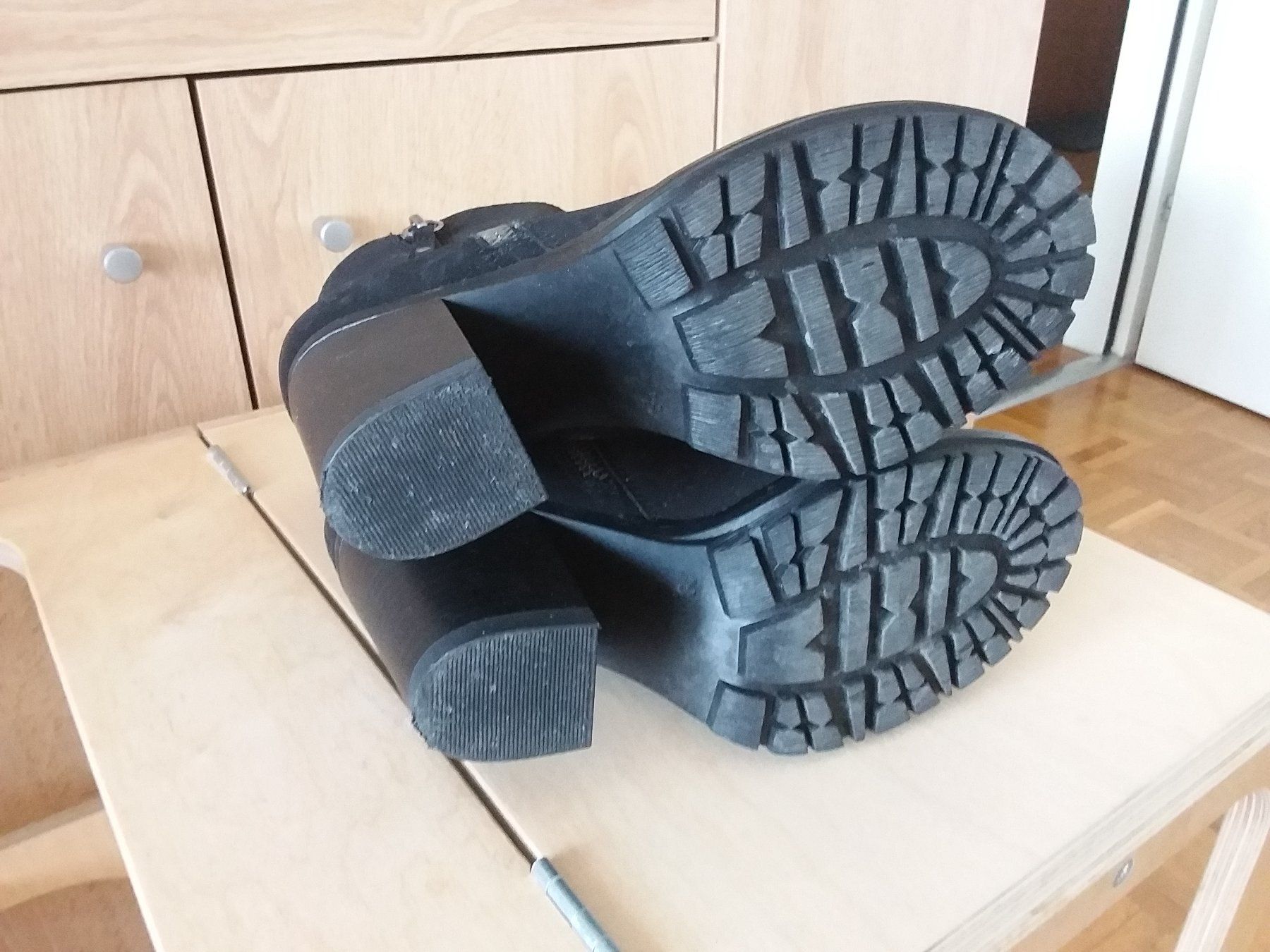 Graceland Scarpe da donna: Bottines noires fourrées à talons, pointure 38 – Nuovo e nell'imballaggio originale da Chêne-Bourg venduto da Fio994 3