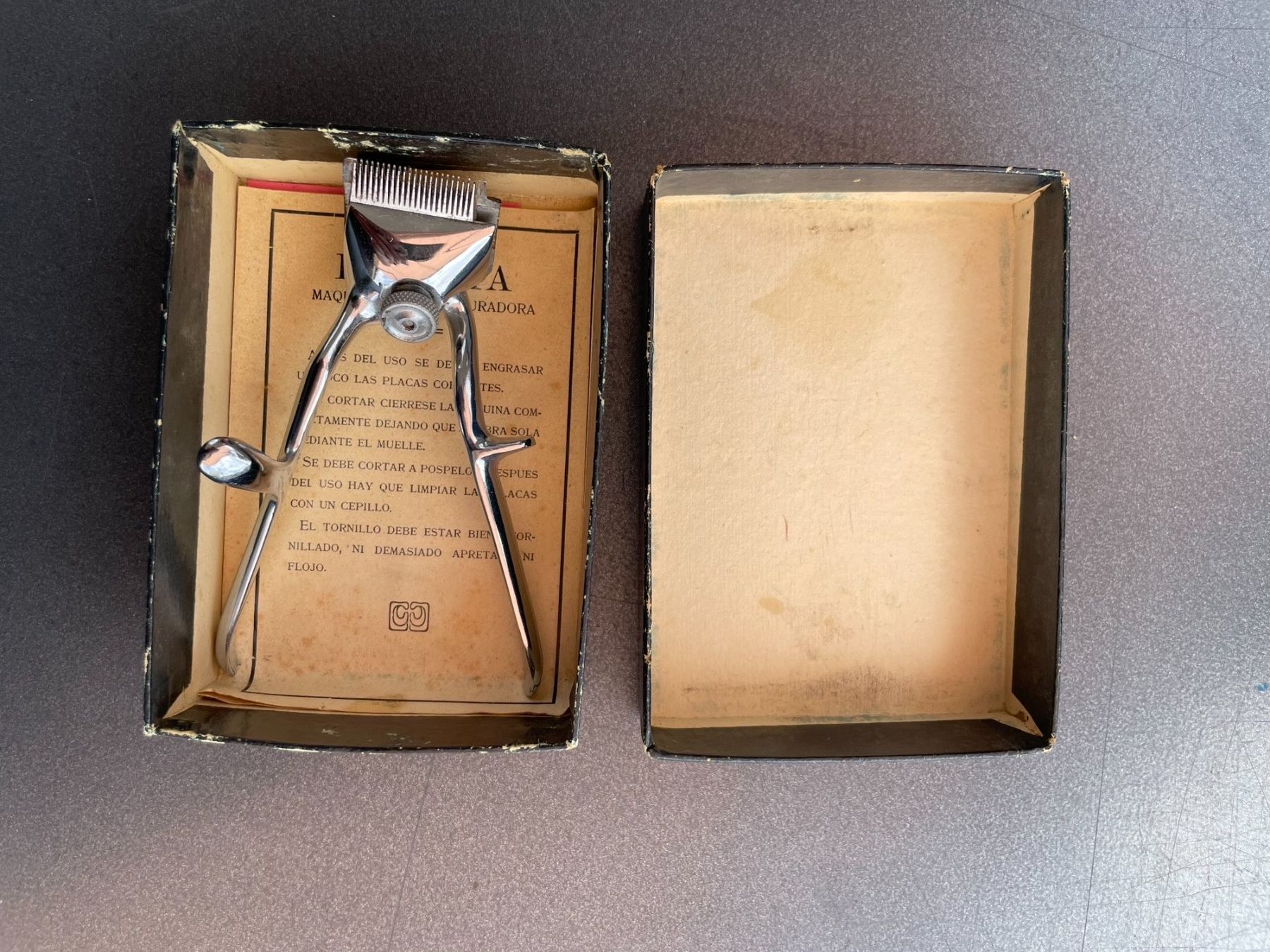 Sonstige Körperpflege: Bartschere Vintage mit Box – Gebraucht aus Zürich von ONA-Online 3