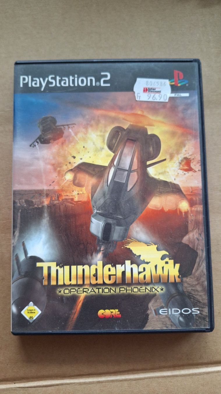 Giochi: Thunderhawk - PS2 – Usato da Altstätten SG venduto da GGsGameshop