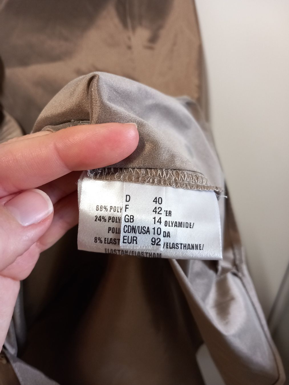 Camicette: Lange Stretch-Bluse TUZZI Gr.40 – Usato da Gwatt (Thun) venduto da umwelt-brocki 5