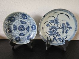 Zwei chinesische Porzellan Teller