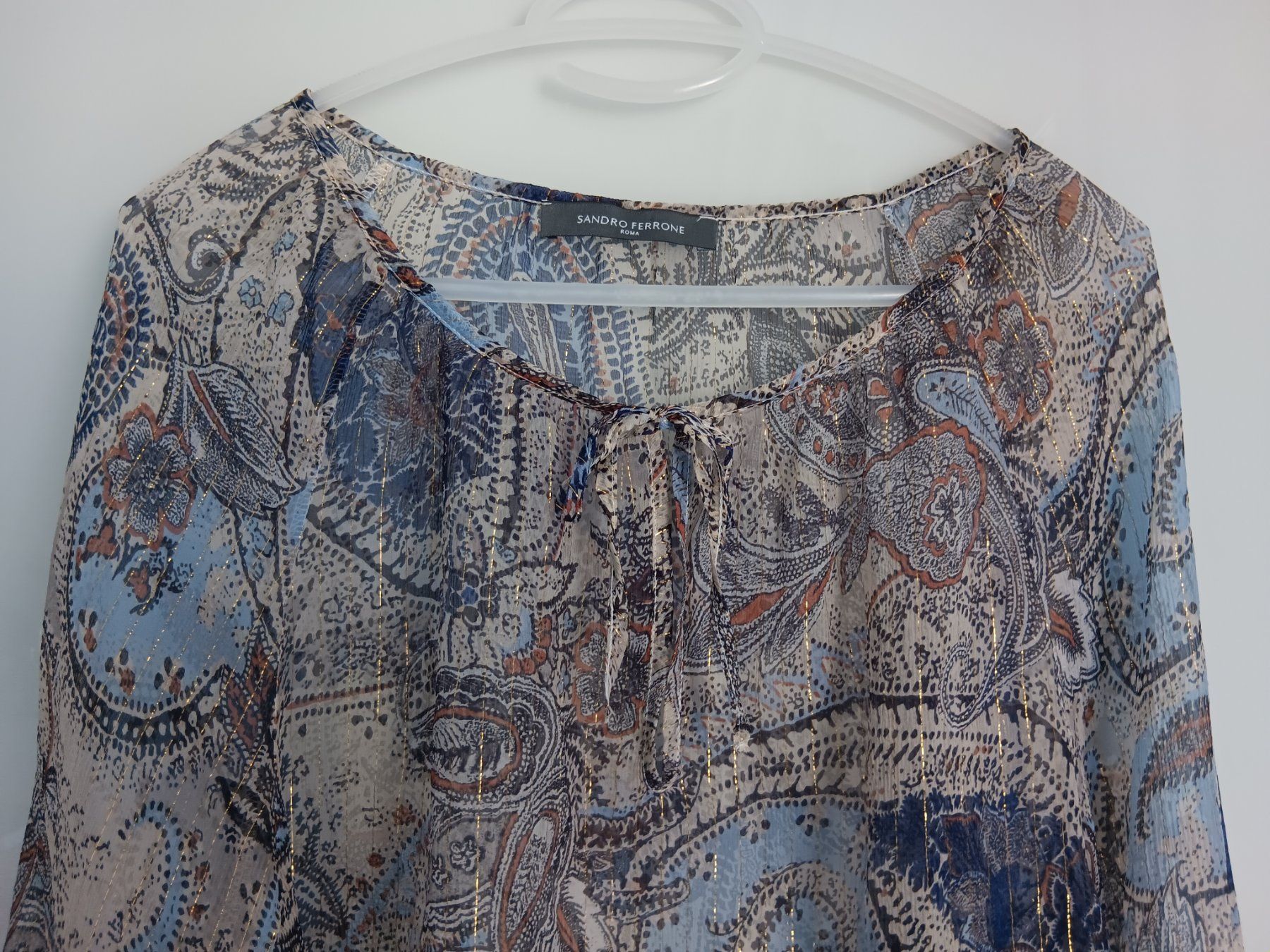 Camicette: SANDRO FERRONE ROMA Blouse / Blouse taille / Grosse L – Usato da Cossonay-ville venduto da Super-Price-Quality 1