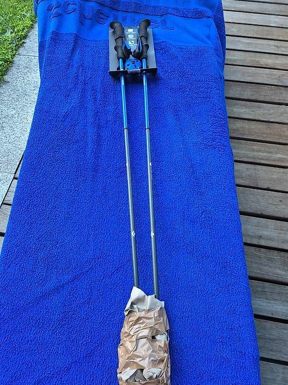 Wanderstöcke: Bastoni black diamont carbon 110 cm – Gebraucht aus Olivone von drusina 1