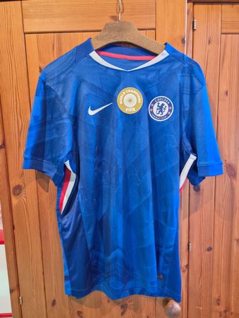 Chelsea Home Trikot 2021/22 Gr. L + FIFA Patch