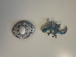 2 Gürtelschnallen