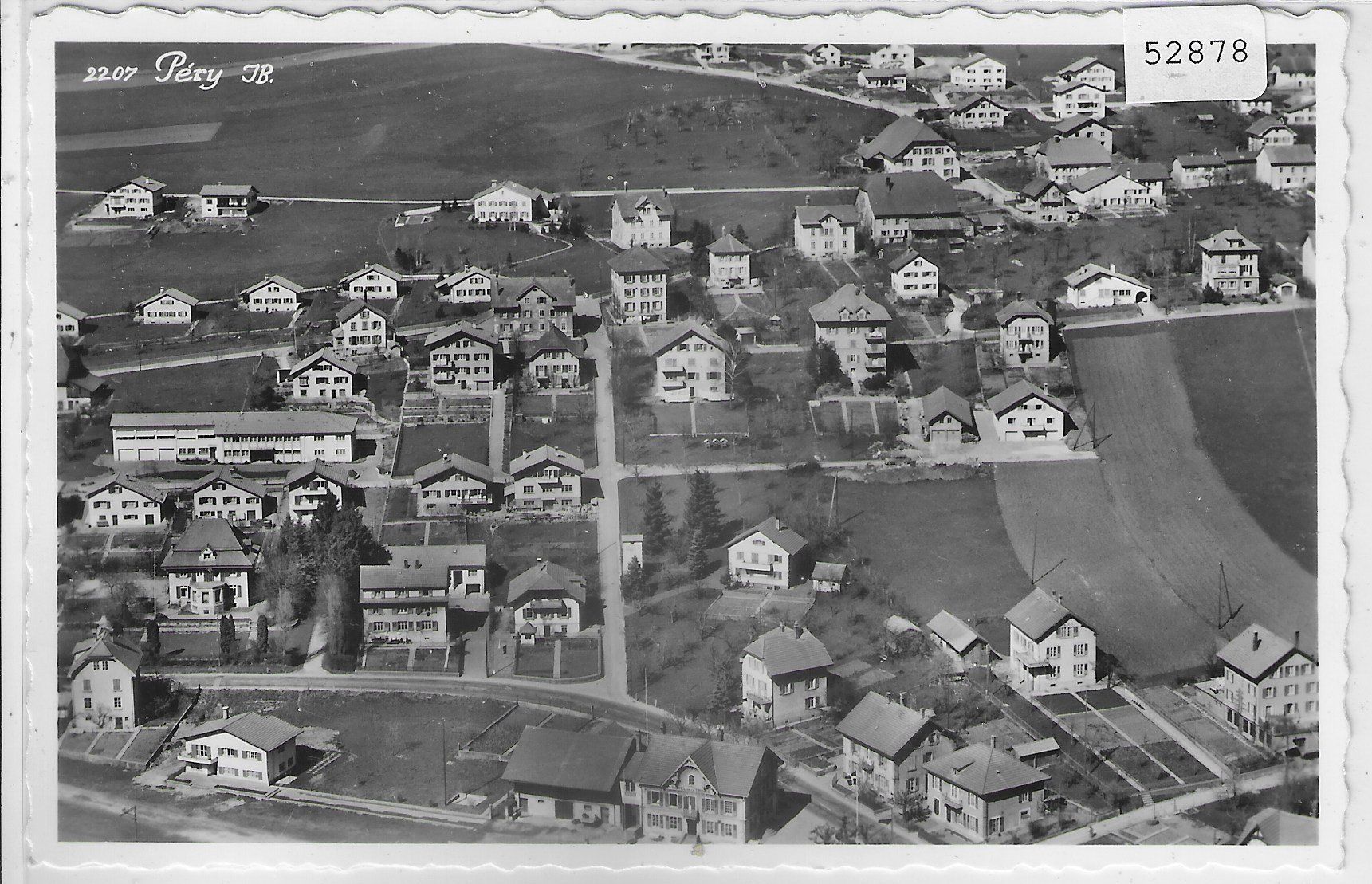 Cartoline postali: Pery - Vue aerienne - Flugaufnahme – Usato da Ettingen venduto da Kartenplanet