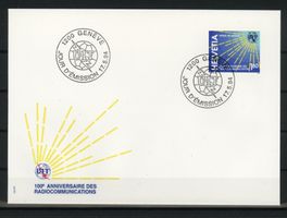 1994, FDC, UIT (D XI) 100 Jahre Radio-Verbindungen
