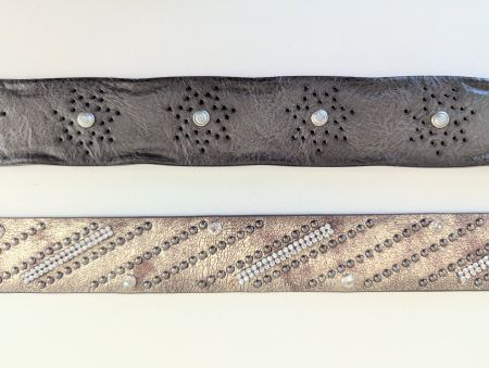 2 Gürtel im Set - Grösse 95 cm